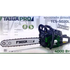 Бензопила Taiga Pro TCS-5020L (2 шини, 2 ланцюги)