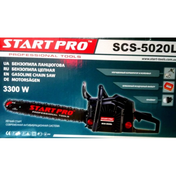 Бензопила START PRO-5020L