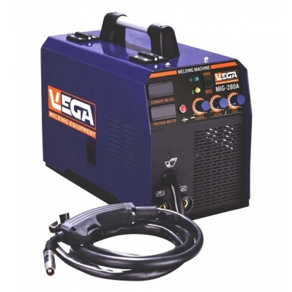 Сварочный инверторный полуавтомат VEGA MIG-280 A 2 в 1