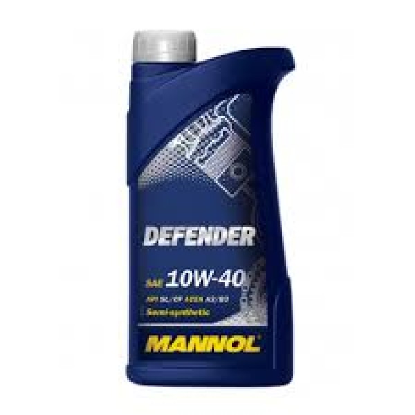 Масло моторное Mannol deffender 10W-40, 1л