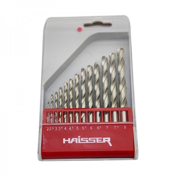 Набір свердел HAISSER по металлу 2-8 мм (2018902)